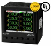 ND31U - Miernik parametrów sieci z ethernet daisy chain I protokołami MQTT (IIoT), BACNET/IP LUB MODBUS TCP/IP z certyfikatem UL